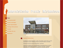 Tablet Screenshot of innere-medizin-flensburg.de